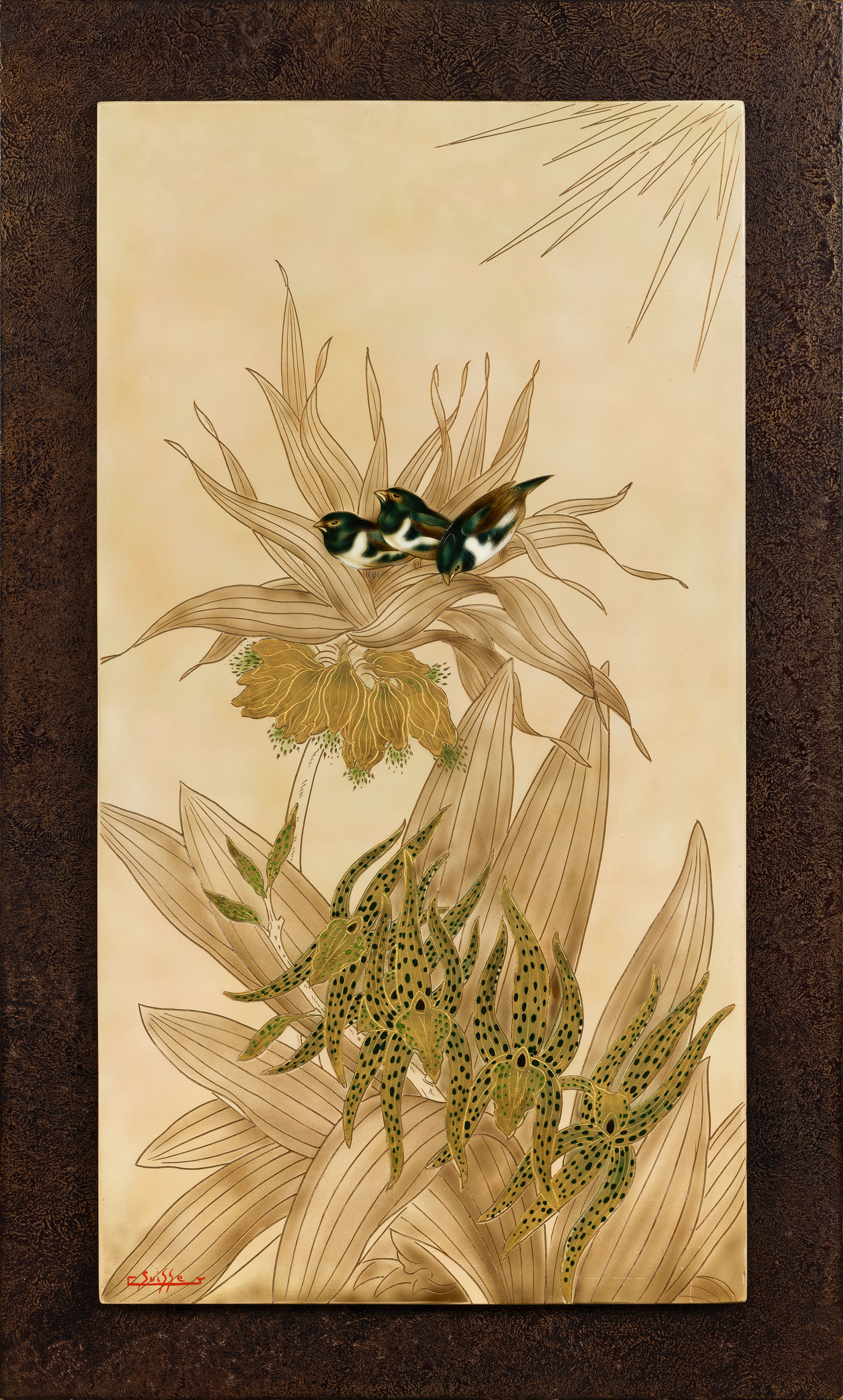 Hirondelles de Chine.